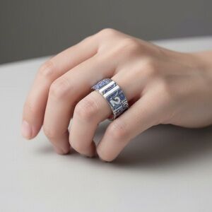 Christian Dior Trotter Logo Ring